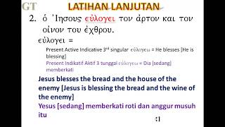 INGIN MENERJEMAHKAN KALIMAT SEDERHANA BAHASA YUNANI PERJANJIAN BARU? | GREEK TUTORIAL #24