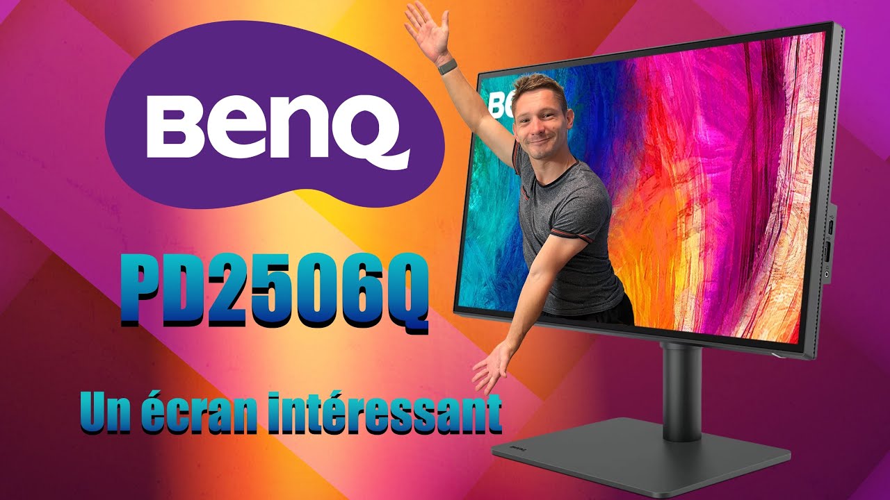 BenQ PD2506Q : un écran pour designer plein de fonctionnalités ! [Test