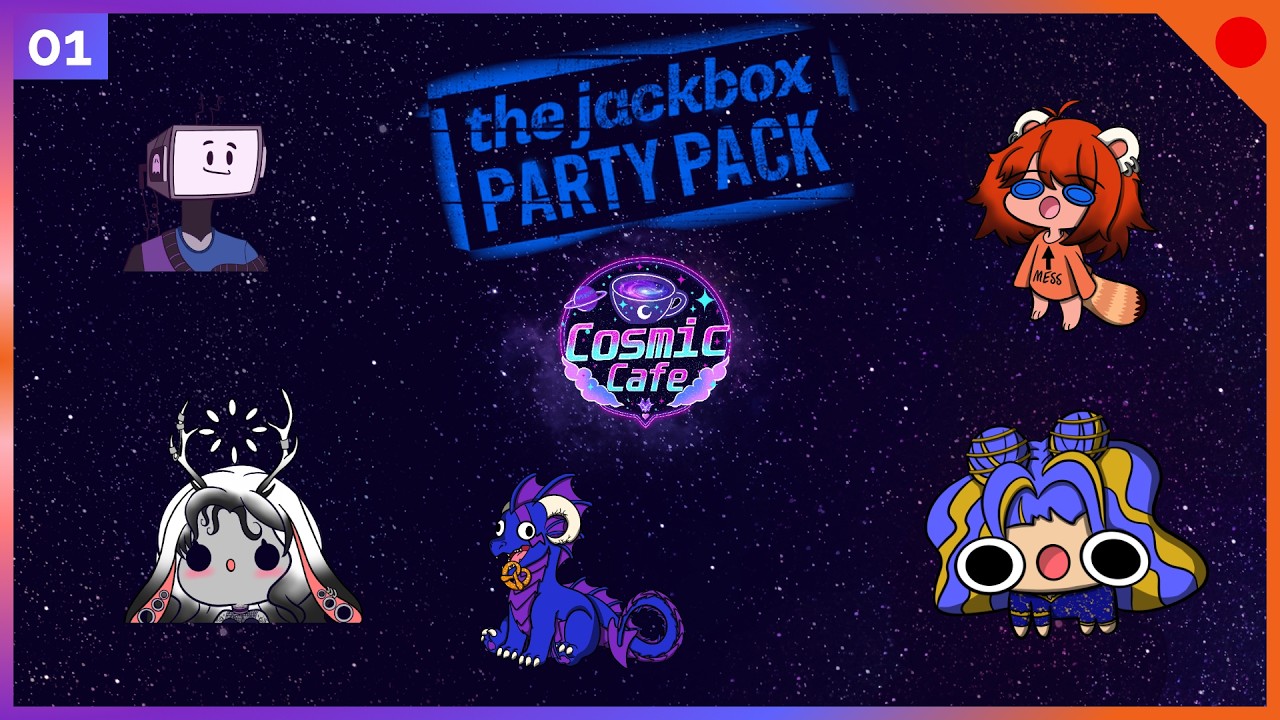Jackbox Party Pack | Stream 1 | Cosmic Cafe Debut Stream