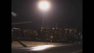 The Us Sends Weapons To Ukraine , The Associated Press Published A Video From Dover Air Force Base