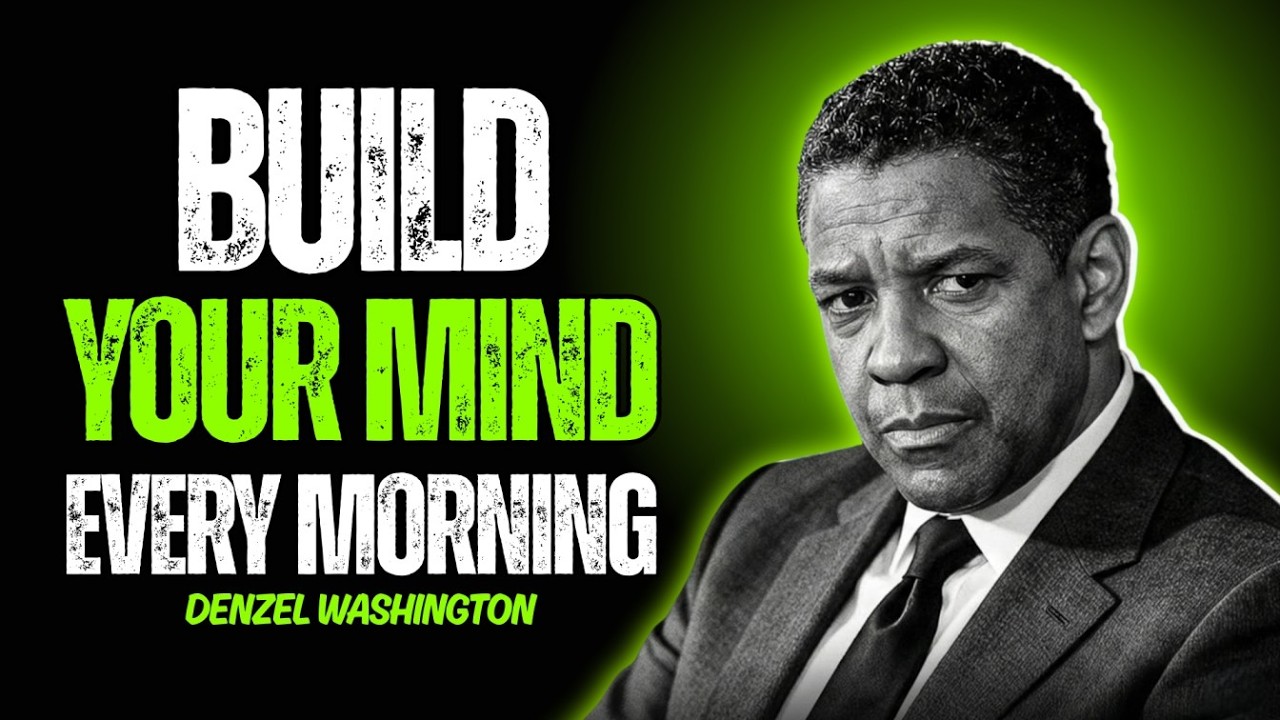 12 Life Lessons to BUILD YOUR MIND Every Morning | Motivational Speech Inspired by Denzel Washington