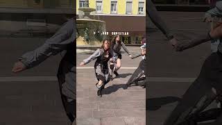 Maé’s #FANCAM as #minji GODS dance cover by #newjeans 💥