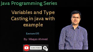 Celebrity Lecture 07: Variables in java | Type Casting in Java | Data type conversion in java Profile