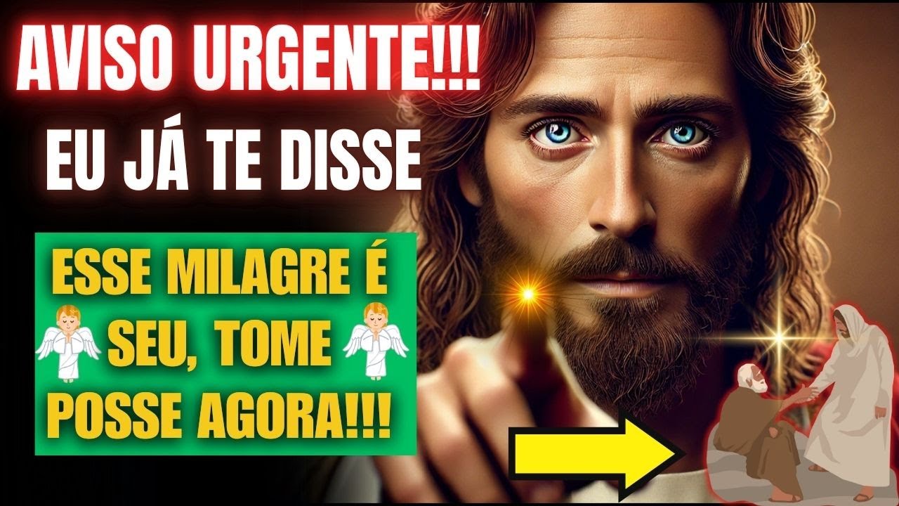 🕊️ ABRA JÁ! DEUS LIBEROU UM MILAGRE URGENTE PARA SUA VIDA!