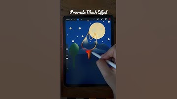 Magic Procreate Effect | How to use procreate | Procreate ideas | Drawing tutorial | window effect