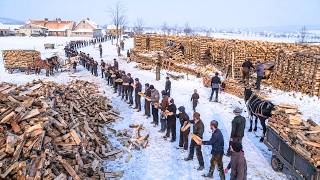 How Amish HEAT Their FREEZING Homes Without Gas, Electricity and Heating