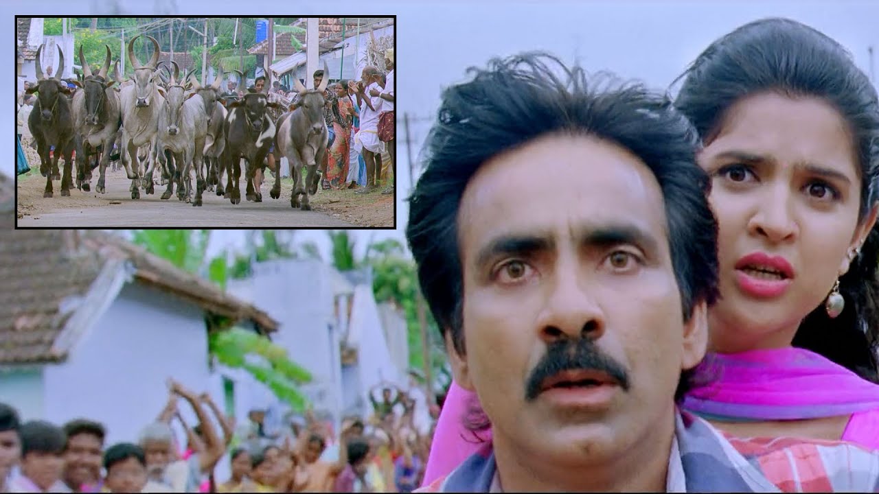 Rowdy Raja Tamil Movie Scenes | Goons Threat Ravi Teja & Deeksha Seth