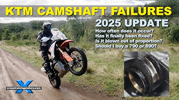 2025 update KTM camshaft failures 790 890 901 LC8c engines︱Cross Training Adventure