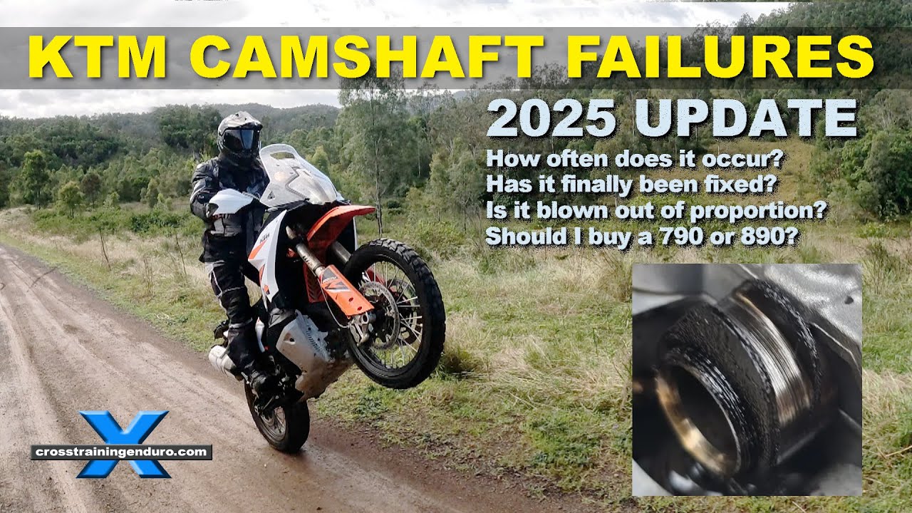 2025 update KTM camshaft failures 790 890 901 LC8c engines︱Cross Training Adventure