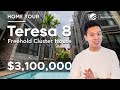 Teresa 8 : Freehold 5 Bedrooms Cluster House Home Tour in District 04 ($3.1M, Singapore Condo)