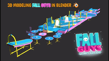 3D Modelling Fall Guys In Blender