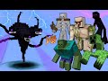 Wither Storm Vs. Mutant Monsters in Minecraft