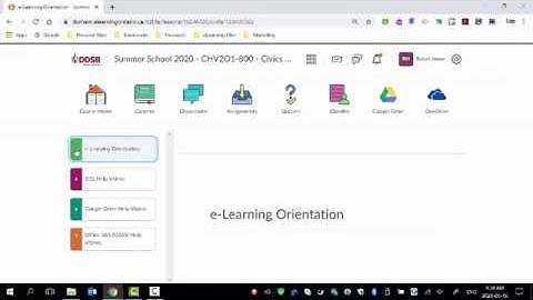 How to Complete the Summer School 2020 Orientation Course