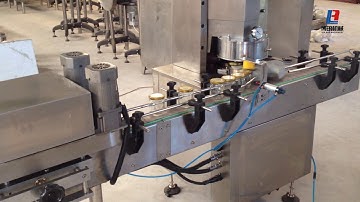 Automatic vacuum capping machine video recording