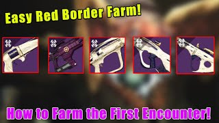 How to Farm the First Encounter of Last Wish EASY Red Border Farm! - Destiny 2