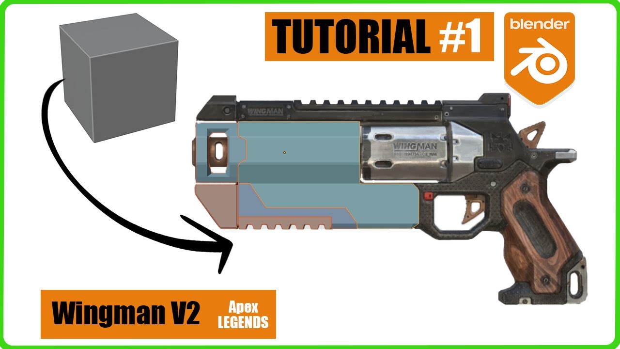 Wingman V2 como modelar en 3D Blender Tutorial 1 YouTube