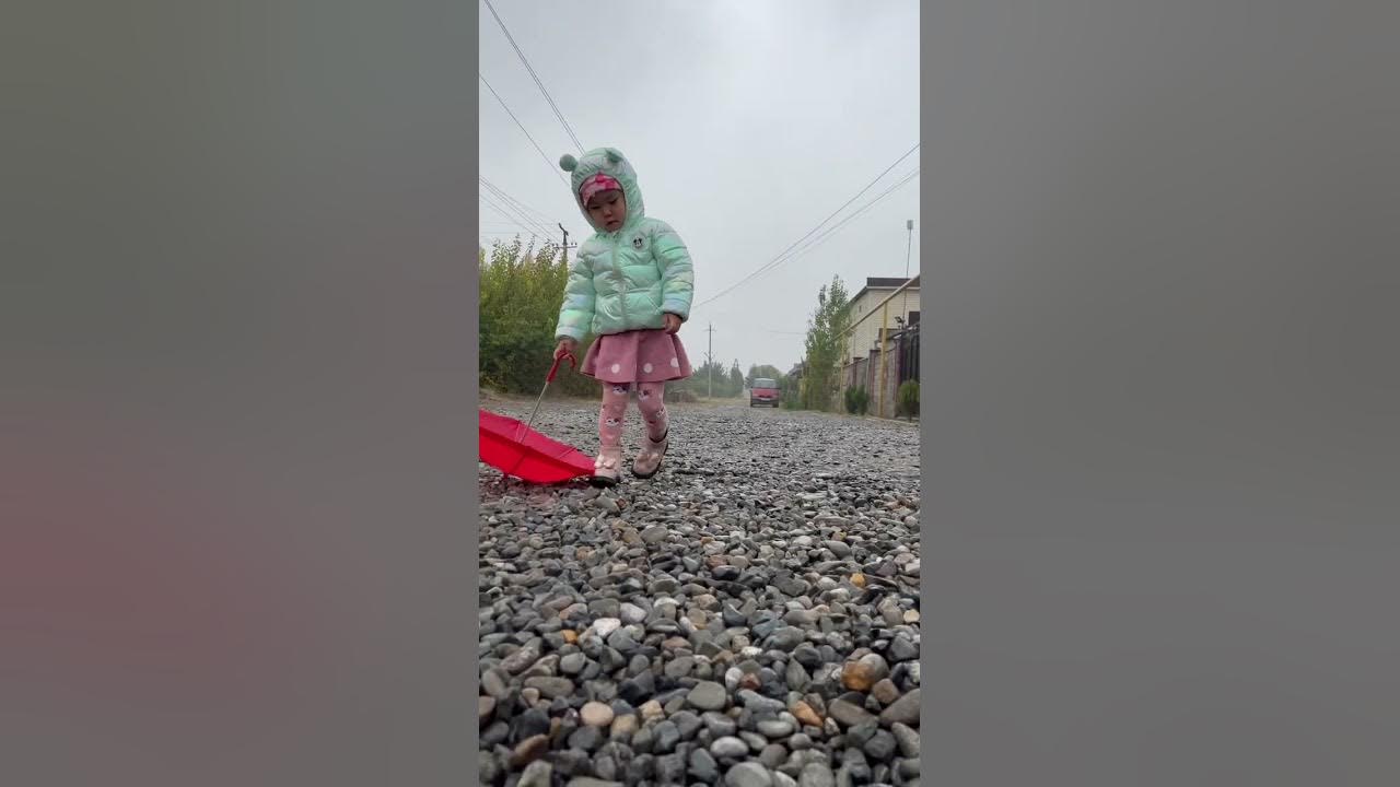 Дождик капает по лужам ☔️🌦️ - YouTube