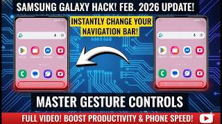 Samsung Galaxy: How to Change Navigation Bar (2025) | Gestures vs. Buttons Explained