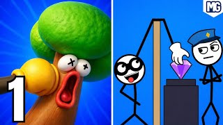 Sprunki Punch 🥊🎶 VS Thief Puzzle 🧩😂 | Who Wins?! 🔥