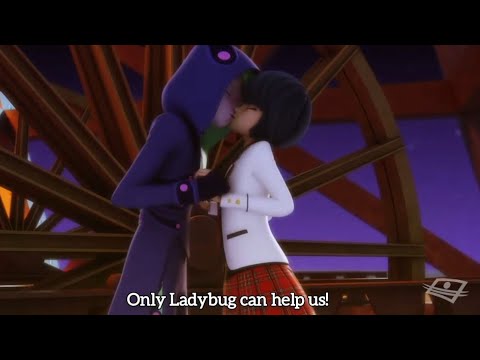 english-subs-feligami-kiss-scene-miraculous-ladybug-season-5