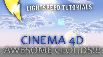 Cinema 4D Tutorial - Realistic / Super Easy Clouds!