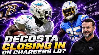 FOR REAL?! RAVENS CLOSING IN ON CHARGERS LB WITH BUCHANAN OUT AND WR WITH 85 CATCHES ONE STEP AWAY