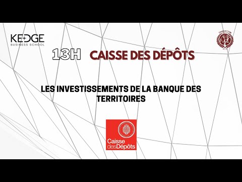 Conférence de la Caisse des Dépôts - Salon de la Finance 2021