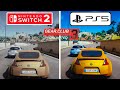 Gear Club Unlimited 3 PS5 vs Nintendo Switch 2 Graphics Comparison