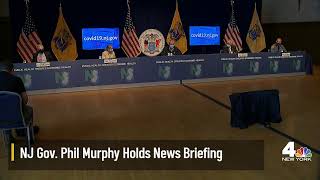 NJ Gov. Murphy Briefing on Isaias, Coronavirus