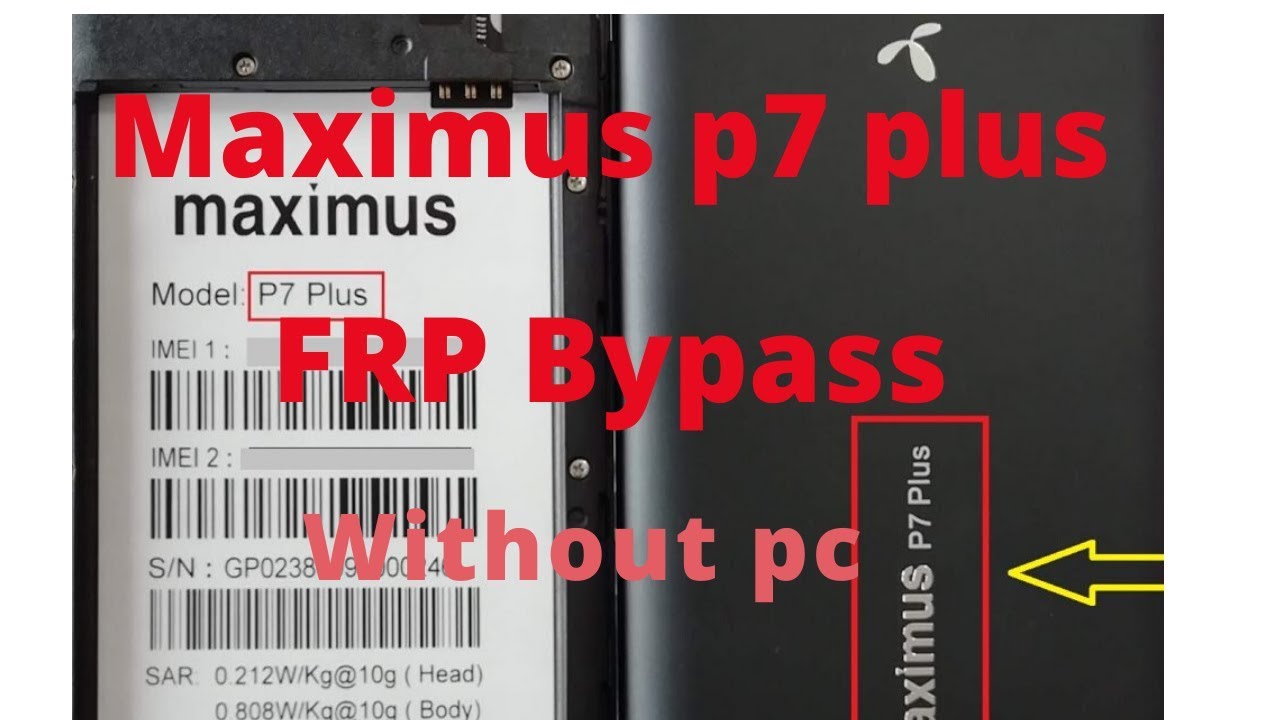 maximus p7 plus frp bypass without pc new tricks 1000%