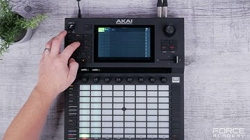 AKAI Force Academy - Ableton Project Import Mode [SUB ES]