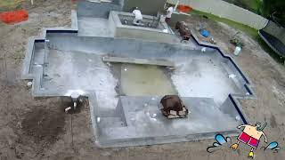 Pool Build Time Lapse from Start to Finish Net Worth