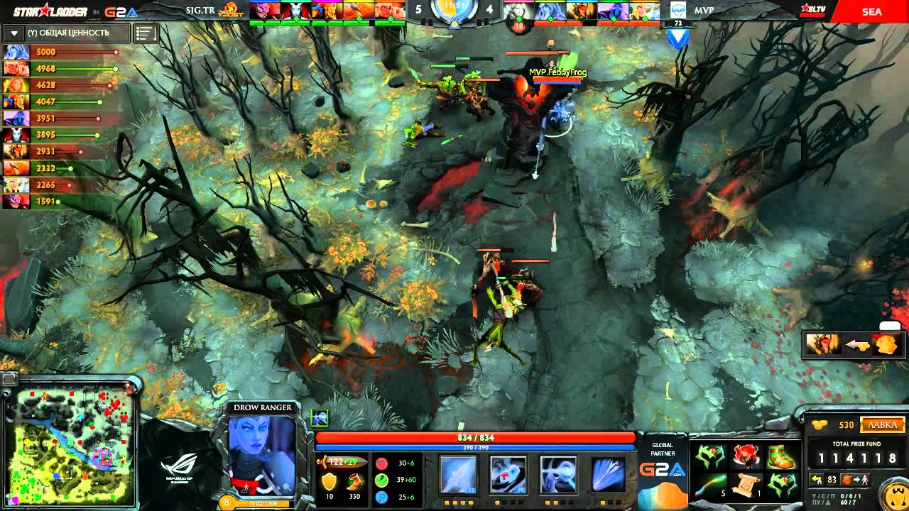 MVP.Phoenix -vs- Signature.Trust, SLTV 12 SEA PlayOff, WB final, game 1