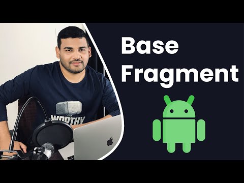 #5 Android Login/Signup with MVVM - Base Fragment