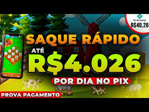 Saque $4.026,00 Jogando esse Jogo de CELULAR [Gratis + Prova de Pagamento] Ganhar Dinheiro Online