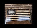 American Flag Torched | Made out of 2x4's American Flag Torched | Made out of 2x4's