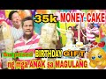 MONEY CAKE BIRTHDAY SURPRISED