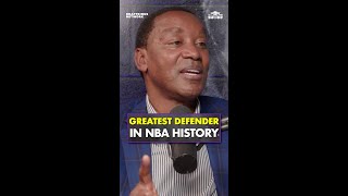 Isiah Thomas says the Bulls had the TWO greatest defenders ever 👀