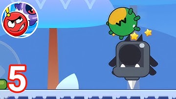 Ball Evo : Bounce Heroes - Gameplay Walkthrough Part 5 Level 41 - 49 Salamander Run iOS/Android