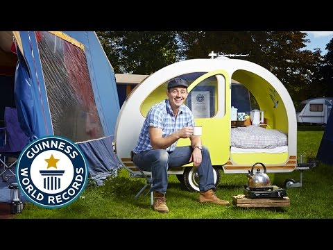 The world’s smallest caravan - Guinness World Records 2015