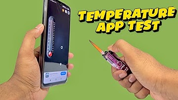 Real Temperature App Test #experiment  #viralvideo