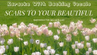 BABYMONSTER (베이비몬스터) 'SCARS TO YOUR BEAUTIFUL' (Karaoke With Backing Vocals) Resimi