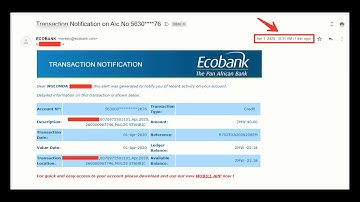 How Long Do Zambian Online Banking Transfers Take To Reach? - FNB to Ecobank vs Stanbic to Ecobank