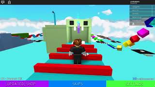 zonkedpluto playing ROBLOX badly first attempt at jumping puzzle