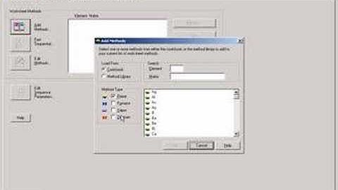 Flame AA - Selecting a Method