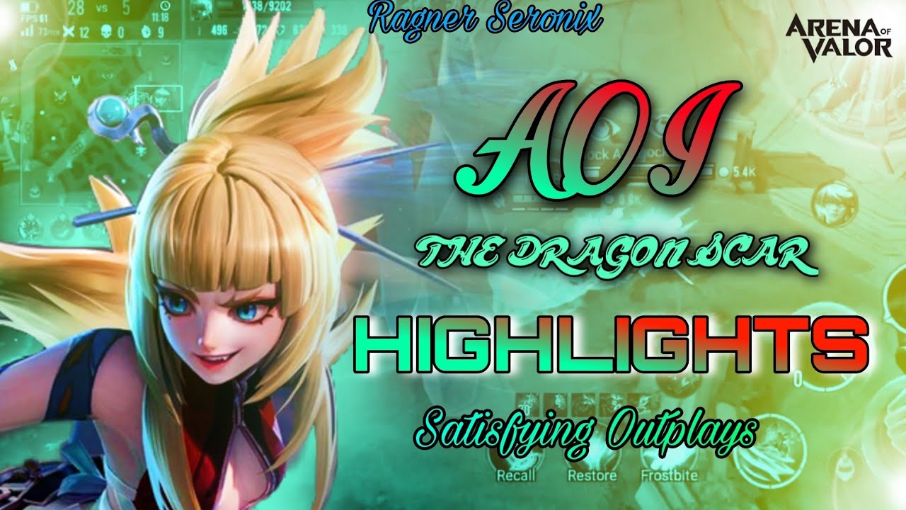 Aoi Highlights | Arena of Valor | LiênQuân Mobile | RoV | AoV - YouTube