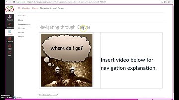 Navigating in Canvas