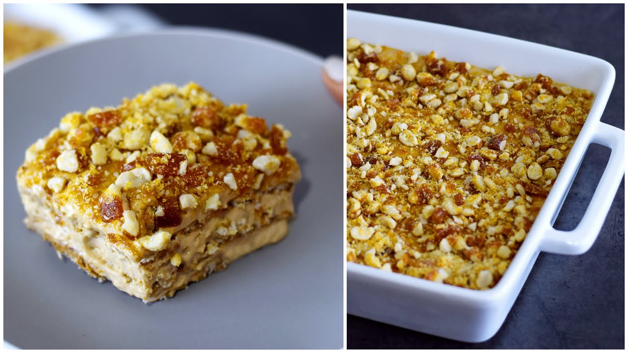 كيكة النسكافيه بالكروكان - كيكة النسكافيه الباردة