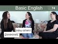 Lesson 74  basic english with jennifer how often