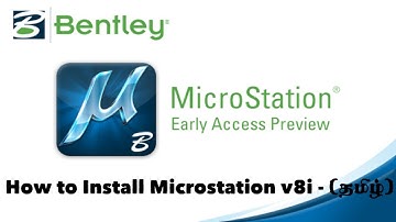 MicroStation V8i Software Installation Guide in Tamil | Mr.RK info #MicrosationIntall
